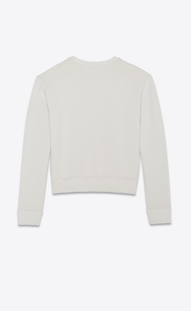 "Saint Laurent robot" sweatshirt